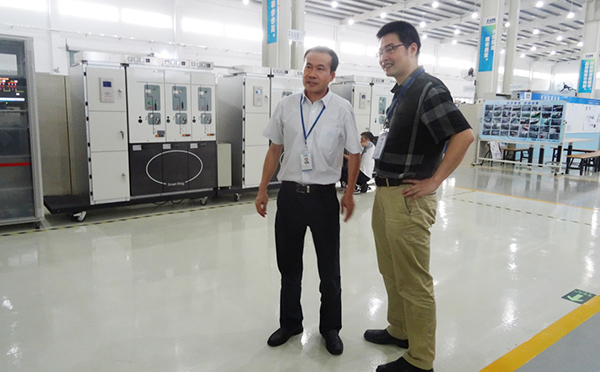 科陸電子公司領(lǐng)導(dǎo)到赫茲曼參觀、考察