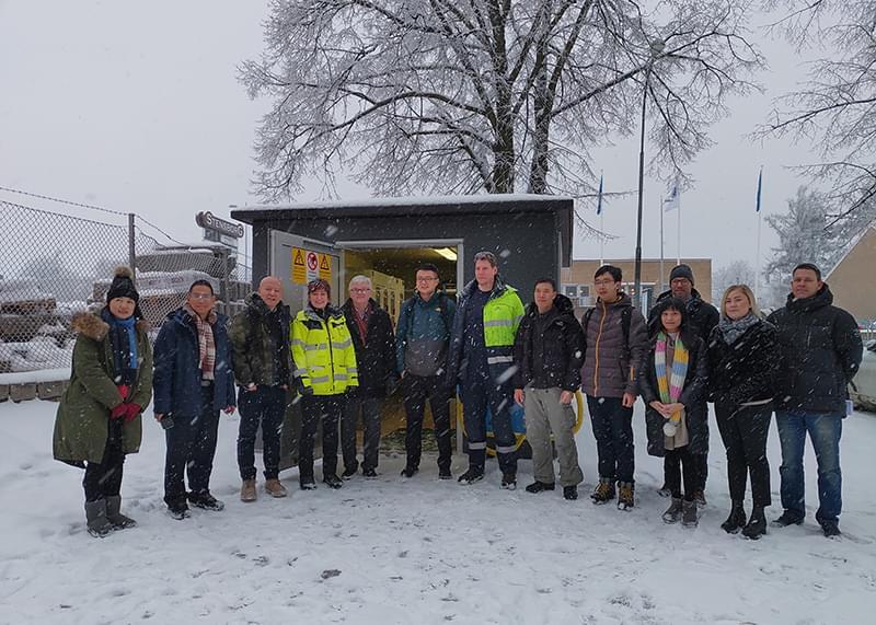 赫茲曼中國團(tuán)隊歐洲行，瑞典研發(fā)中心跨國交流學(xué)習(xí)